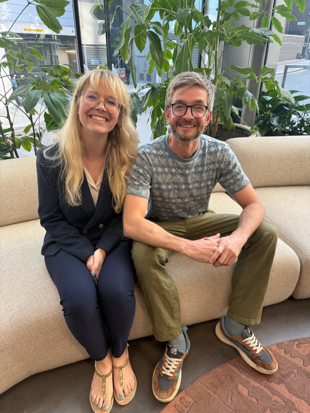 Kendra Blignaut and Grant Sloane, co-founders of Practora